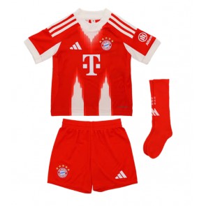 Bayern Munich Michael Olise #17 Hjemmebanetrøje Børn 2025-26 Kortærmet (+ Korte bukser)